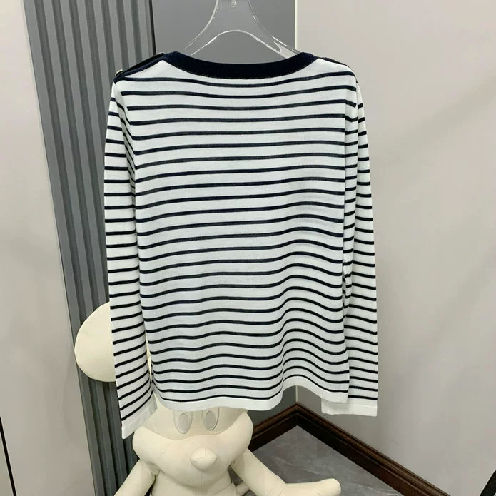 THOM BRASSY 9330 Звёздный Полосатый Парижский Хлит Мода Деликатный Сшитый Французский Стиль