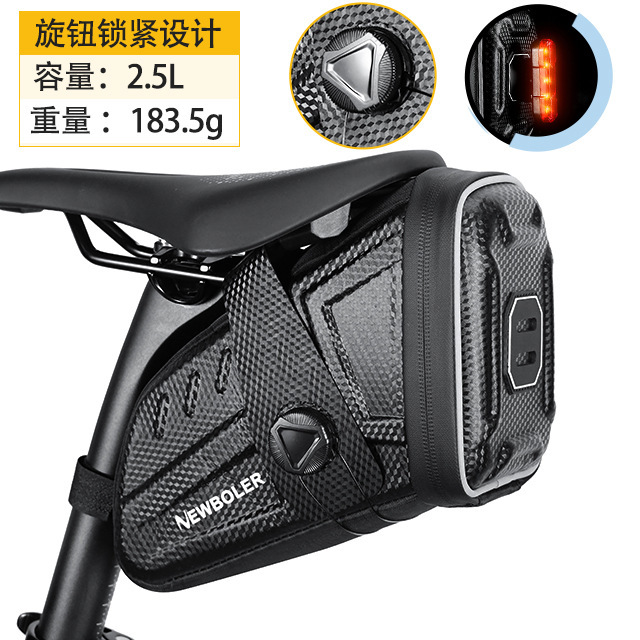 NEWBOLER自転車テールバッグサドルバッグハードシェル防水サイクリングバッグツールバッグマウンテンズ収納バッグ|undefined