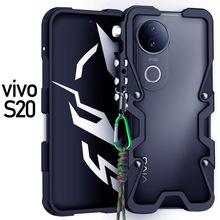 适用于vivos20金属手机壳包边流行机械款