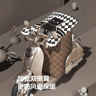 fleece-lined new cover winter electric car wind shield winter cotton winter windproof thickened