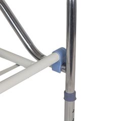 Wholesale Thickened Stainless Steel Portable Toilet Seat with Anti-Slip Design, Shower Chair, Folding Toilet Stool