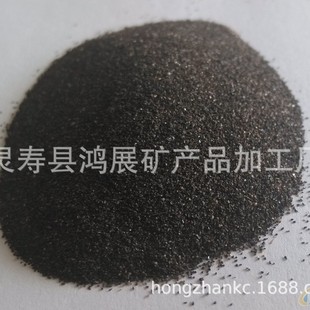 Production and Processing, Abrasive Black Corundum Sandblasted Black Corundum Pure Black Without Impurities