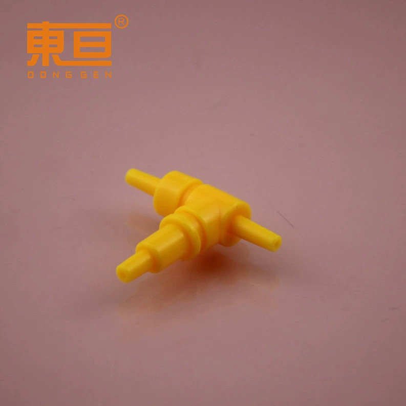 ZHF431127 желтый обратный клапан Пластиковый обратный клапан требует небольшого силиконового поршня и пружины давления