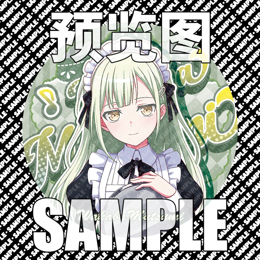 Значок-пин (BanG Dream) Ave Mujica 58 мм, жесть, голографическое покрытие