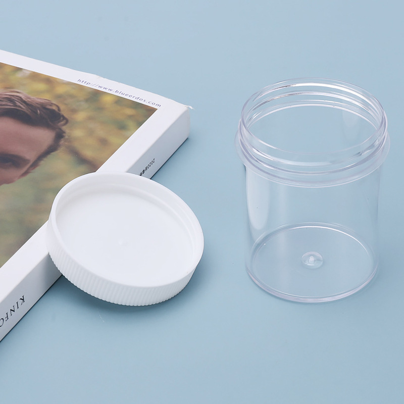 120克美甲星空贴瓶子 透明空瓶广口瓶