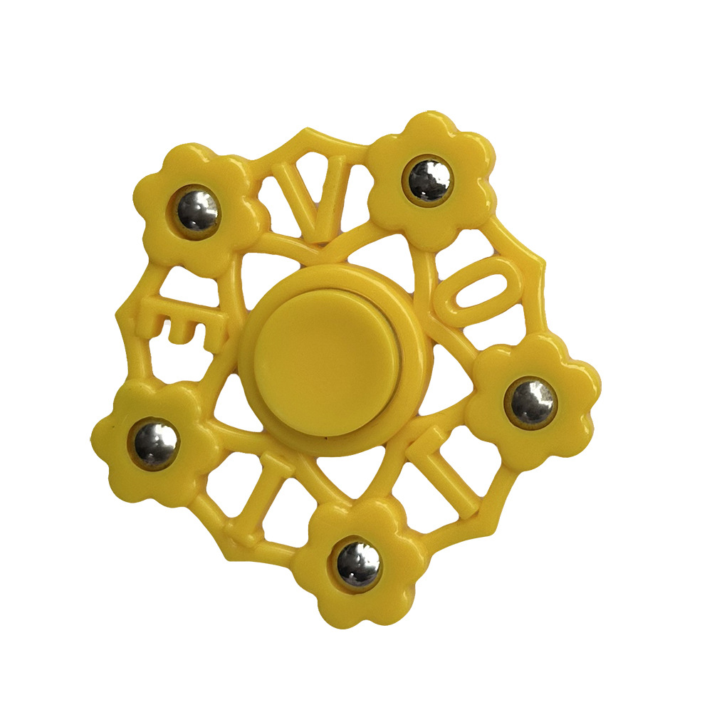 [Classic Color Five Beads] Yellow LOVE