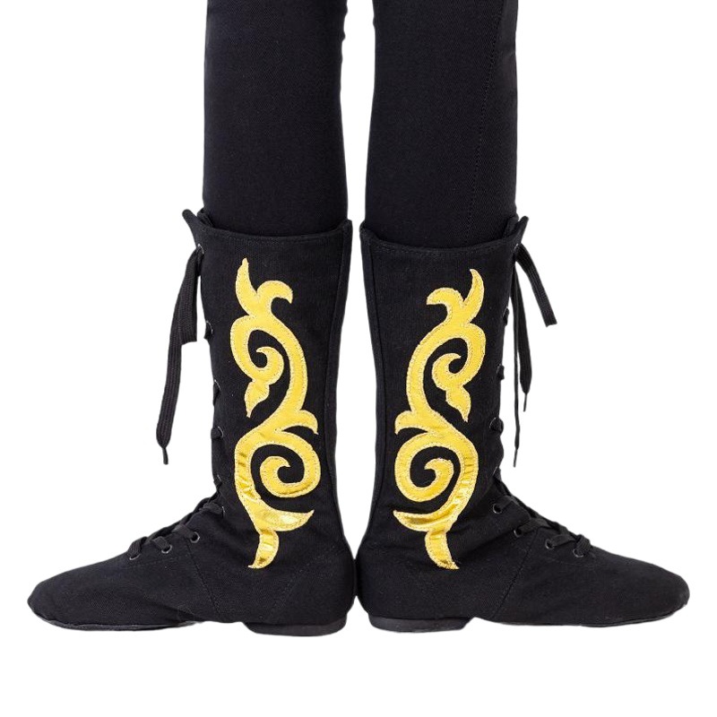Nuevo estilo Sitang zapatos de baile de fondo suave para hombres y mujeres botas de baile mongol botas de baile étnico yoga danza aeróbica gimnasia Xizanga
