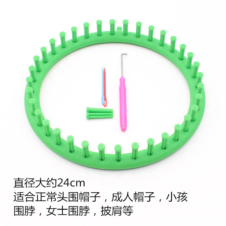 Bufanda, sombrero, lana tejida, suéter de bricolaje hecho a mano, herramienta de tejido perezoso, paquete de material básico cero