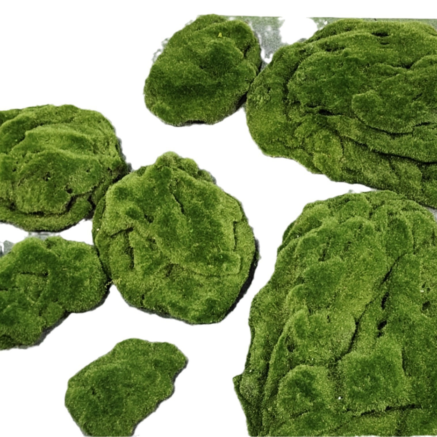 3 moss stones