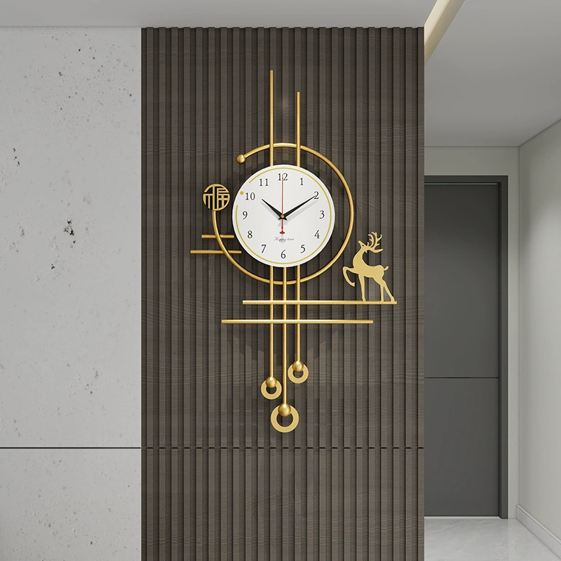 Creative fashionable modern wall watch, light luxury style, simple and elegant design