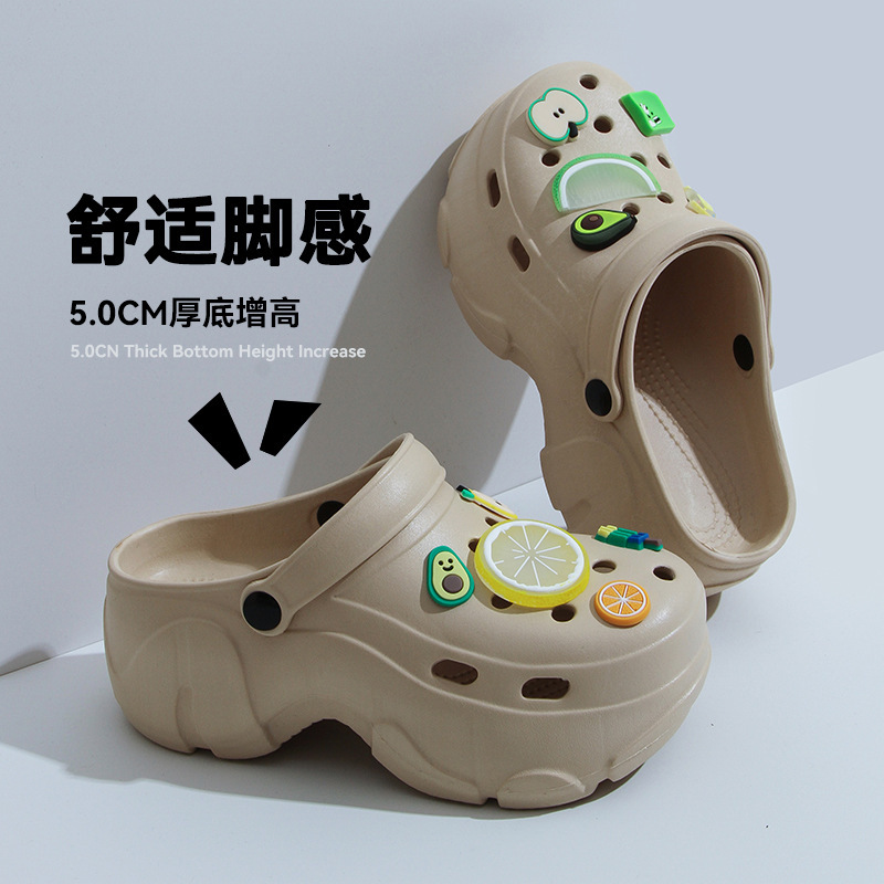 Factory 2026 New Model Wholesale Overseas Export Summer Casual Shoes Lightning-Fast Online Supermarket Group Purchase High-Heeled Clogs Factory 2026 New Model Wholesale Overseas Export Summer Casual Shoes Lightning-Fast Online Supermarket Group Purchase High-Heeled Clogs