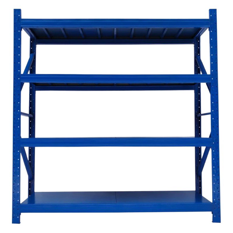 Полка Оптовая Складская Утолщенная Стеллаж Для Хранения Многослойная Бытовая Полка из Ламинированной Доски Многофункциональная Тяжелая Железная Полка Для Хранения