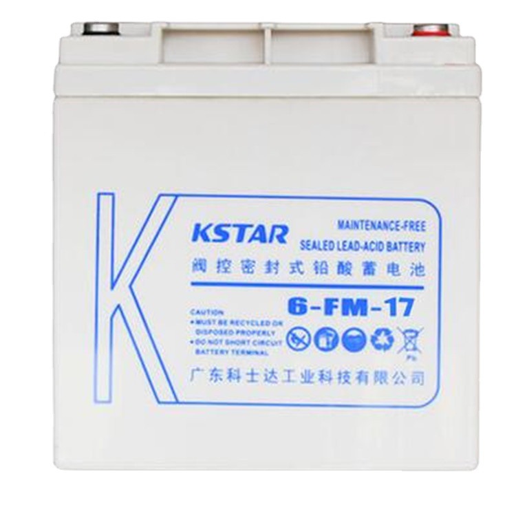 科士达蓄电池12V17Ah 科士达6-FM-17 阀控式铅酸免维护蓄电池