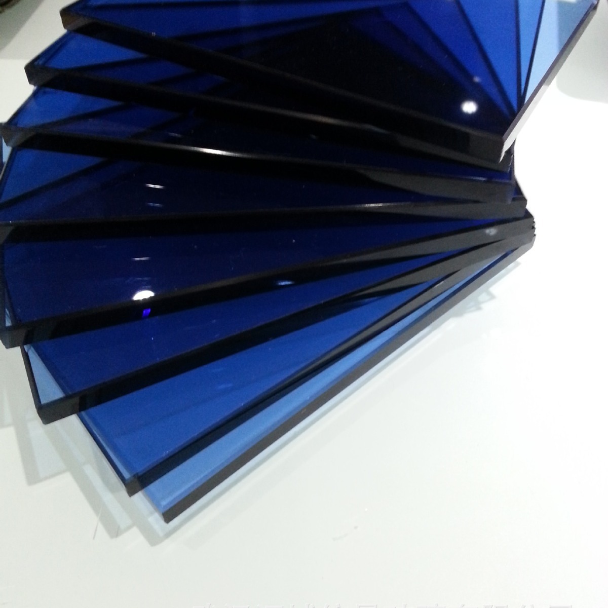 蓝玻原片 福特蓝 8mm蓝玻钢化 咸宁蓝玻原片批发钢化玻璃制品