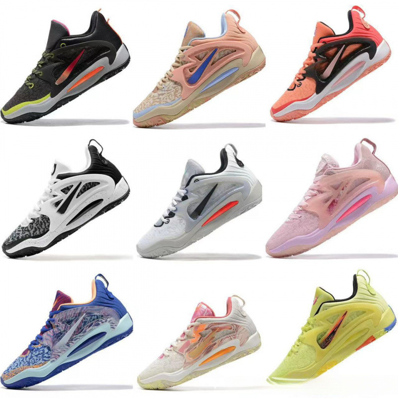 Factory Direct Sales Durant 15Th Generation Air Cushion Basketball Shoes Breathable Wear-Resistant Non-Slip Men's and Women's Shoes Casual Sports Shoes