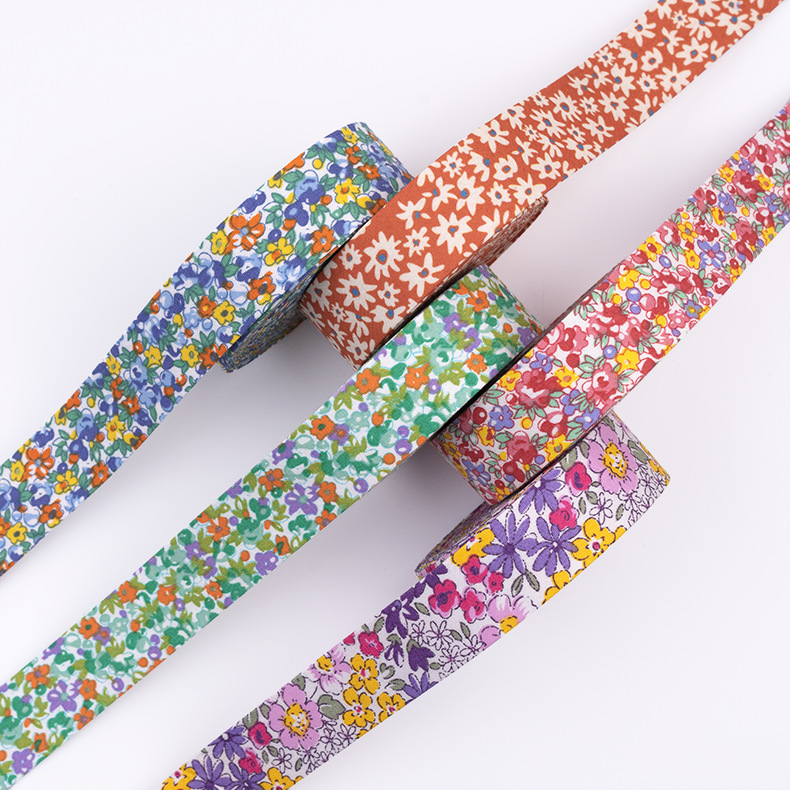 Polyester Cotton Material 5 PCS/Package Polyester Cotton Casual Cute Ditsy Floral