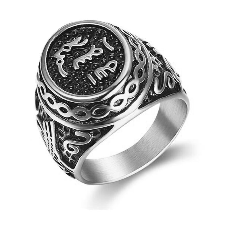 fashionable trend brand retro creative accessory stainless steel