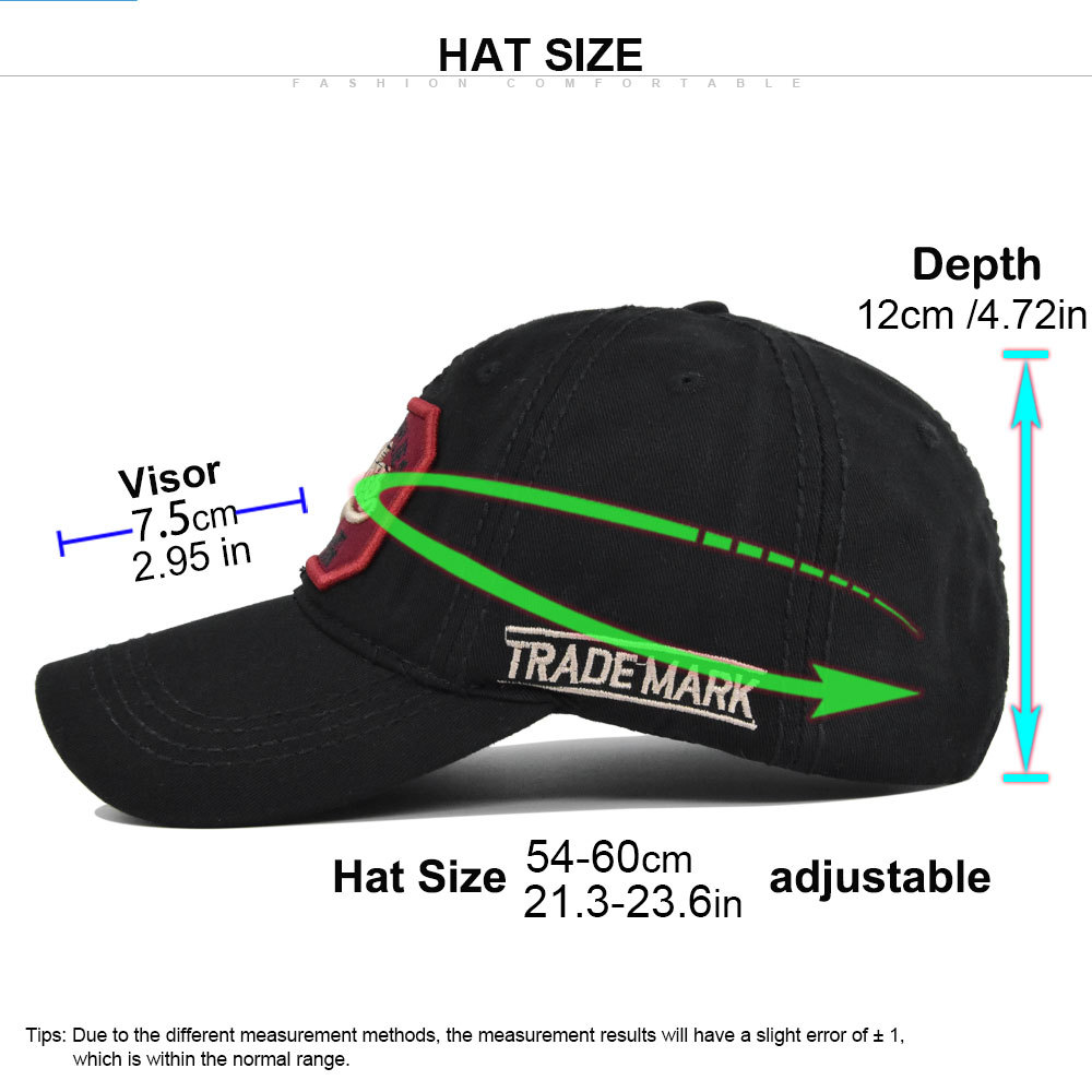 Baseballmütze mit 3D-Stickerei und Entenzunge, New York Washed, für Herren und Damen_voghion.com