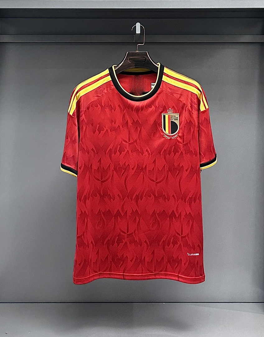 2627 nueva camiseta de fútbol de la Copa del Mundo Francia España edición de fans del equipo nacional brasileño gran cantidad de manga corta al por mayor