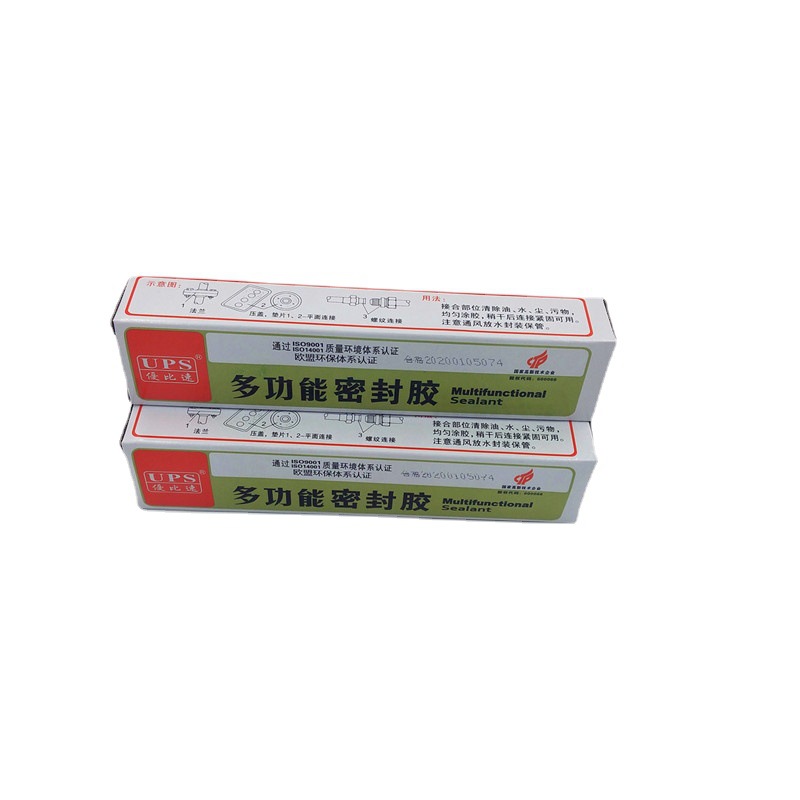 120g优比速多功能白色密封胶耐热耐压耐腐蚀抗震减嗓耐冲击耐油