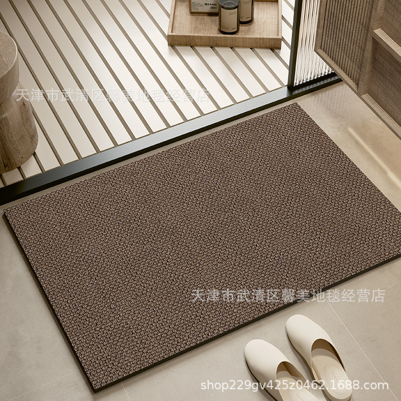 珪藻土フロアマット、シンプルなスタイル、耐摩耗性、お手入れ簡単、家庭用トイレと浴室のフロアマット、吸水性、滑り止め、メーカーから直接供給|undefined