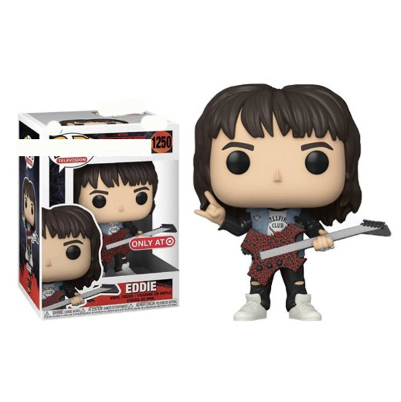 Коллекция фигурок в стиле Pop — Stranger Things, разные персонажи (Дастин, Стив, Одиннадцать, Робин, Демогоргон)