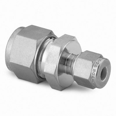 swagelok SS-6M0-6-8 变径联合接头，6 mm x 1/2 in. 卡套管外径