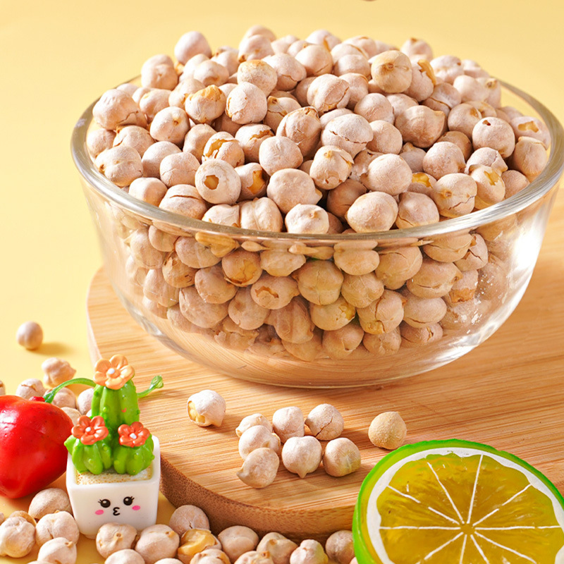 【净重】新疆鹰嘴豆原味新货即食炒豆坚果炒货添加高蛋白香酥炒熟|undefined