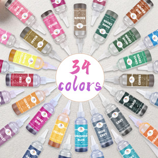 �S��ֱ�N�羳 34ɫ2�˃�ͯ��Ⱦ��ĩ��� ������ȾDIY���bȾɫ��