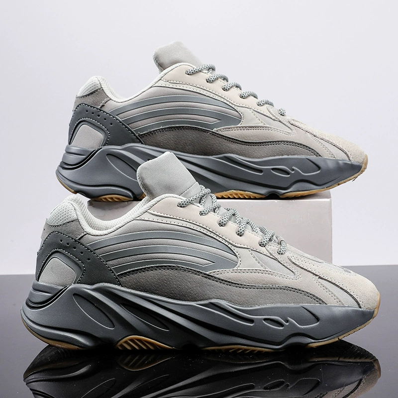 Кокосовые туфли на Луну 700 пар беговых кроссовок мужские легкие подошвы кожи, дышащие повседневные ботинки папы оптом