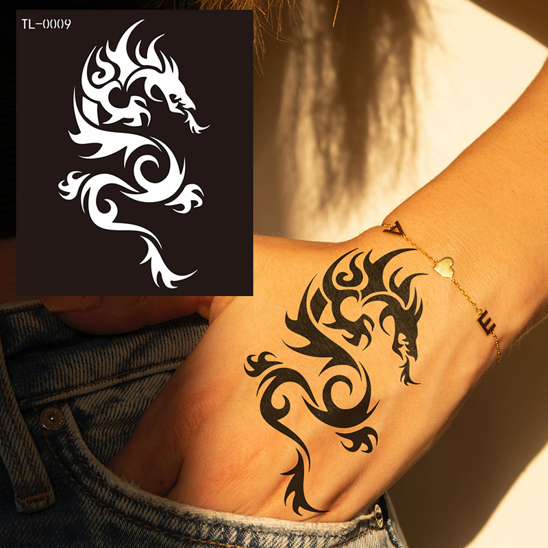 Beauty stickers cross-border Hannah hollow tattoo stickers juice spray tattoo template DIY Amazon wholesale Beauty stickers cross-border Hannah hollow tattoo stickers juice spray tattoo template DIY Amazon wholesale