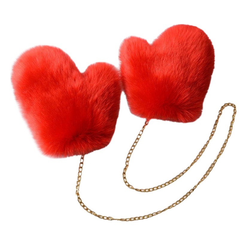 Otoño e Invierno nuevo Halter moda caliente mitones de piel de zorro guantes de piel al aire libre al por mayor