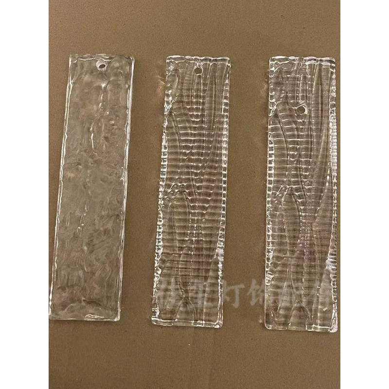 Хрустальные лампы, стеклянные детали, бытовые лампы, декоративные детали, длинные полосы, полосатые детали с водным узором, осветительные аксессуары и детали.