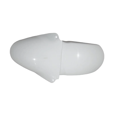 Tail Guard, Motorcycle Fender - front-mudguard-white-embryo