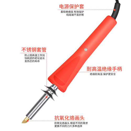 Cross-border Direct Supply: Gourd Pyrography Tools, Pyrography Pens, Wooden Board Electric Pyrography Pens, & Portable Carving Iron Set