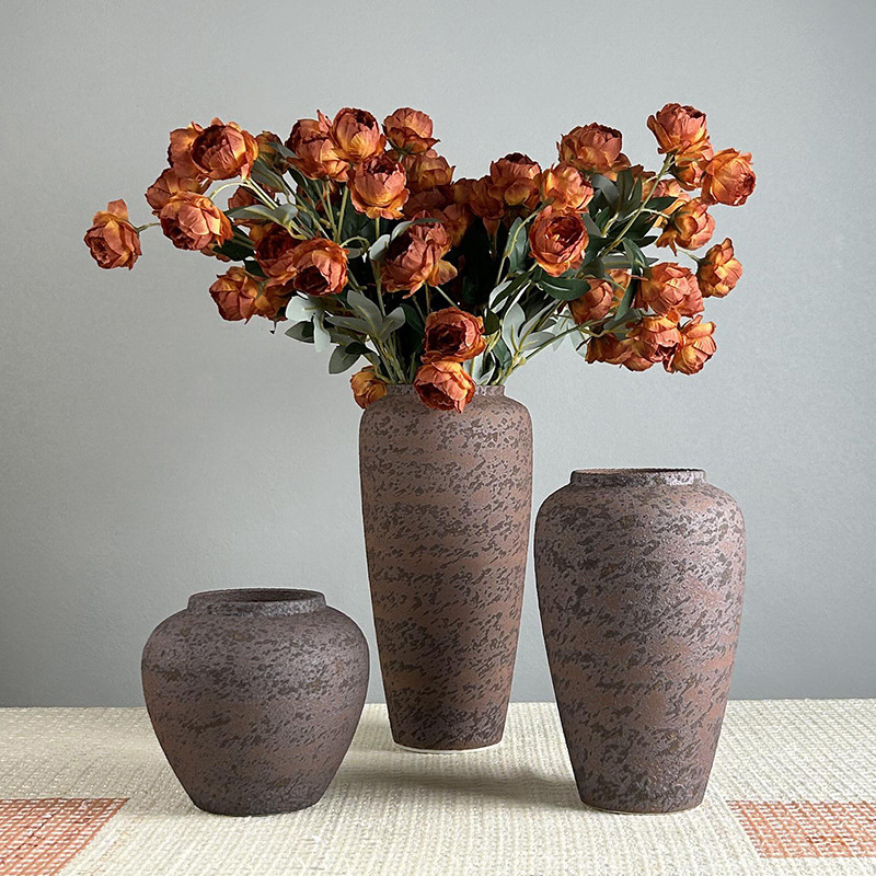 Matte ceramic retro creative ceramics for home use for living room