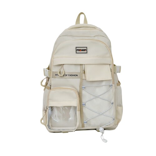 Junior high school students, male burden reduction and spine protection backpack, middle school students, schoolbag, high school girls, couple, large-capacity water-proof backpack