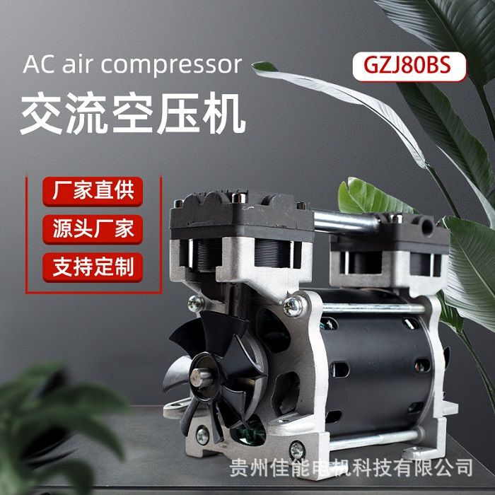 Jinsui Technology 110V60Hz130W Oil-Free Air Compressor Silent Small Air Pump Compressor Head Portable Jinsui Technology 110V60Hz130W Oil-Free Air Compressor Silent Small Air Pump Compressor Head Portable
