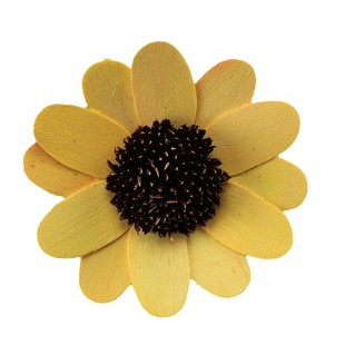 Wood chip sunflower sunflower aromatherapy expanding accessories with rod non-fire aromatherapy expanding stick aromatherapy stick for decoration