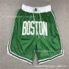 Pocket pants Celtic regular green embroidered hydrangea pants