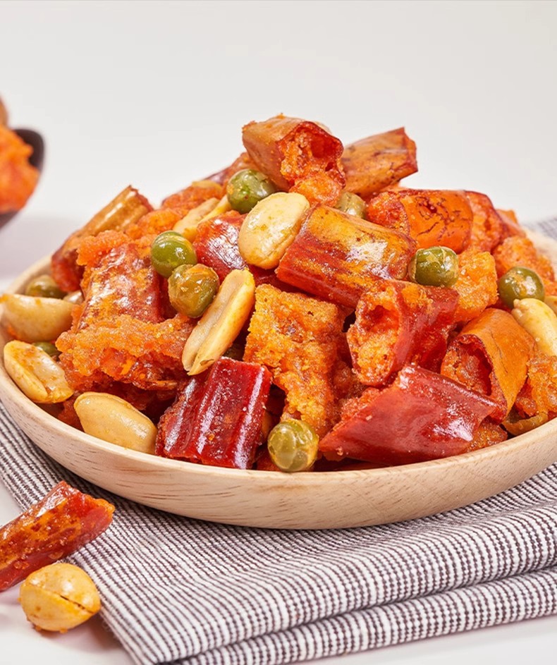 Spicy Crispy Peanuts Huang Fei Hong Sichuan Chili Snack 260g 520g 1040g Jars specifications