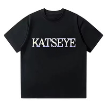 亚马逊热销 Katseye 韩国女团印花短袖跨境欧码牛奶丝T恤上衣1217