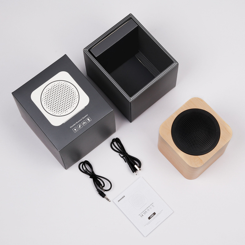 木目調アイウワイヤレスBluetoothスピーカー小型ポータブル屋外コンピューターデスクトップスピーカー超大音量高音質|undefined