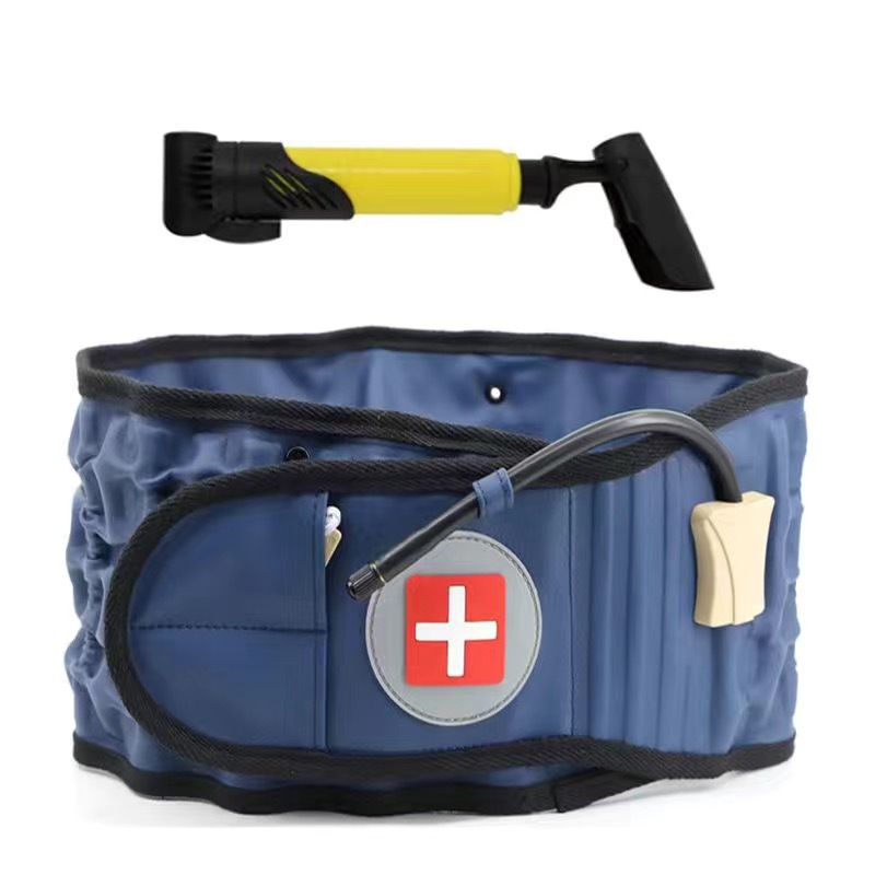 팽창식 허리 벨트, 파란색과 노란색