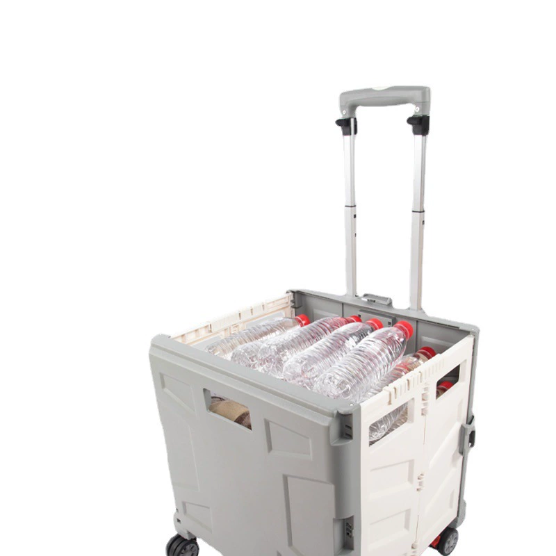 (Cross-border trading), folding shopping cart, suitcase on four wheels, handheld trailer
