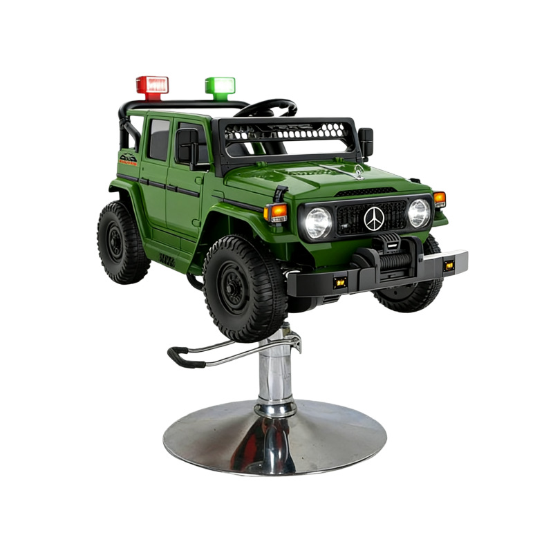 Silla de peluquería transfronteriza para niños silla de cabello giratoria silla de elevación salón de peluquería multifuncional asiento de automóvil de dibujos animados al por mayor image 42