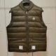 M gui light down vest autumn and winter short men's and women's vest coat 90 white duck down collar waistcoat