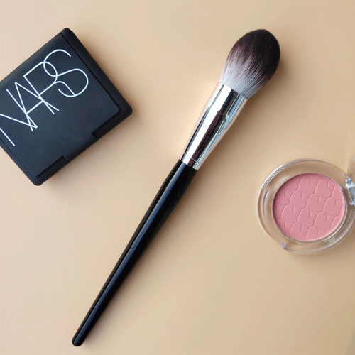 Stipple Blush Brush No. 90 Flame Blush Brush Highlight Brush Small Round Head Makeup Brush Soft-bristled Makeup Brush Beauty Tools