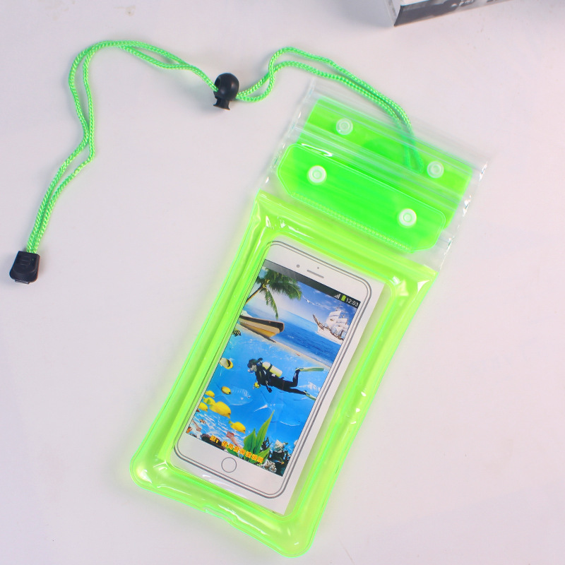 70% off 携帯電話防水バッグエアバッグベルクロタッチスクリーン水泳温泉シールストリップ 4 倍防水ケース卸売|undefined