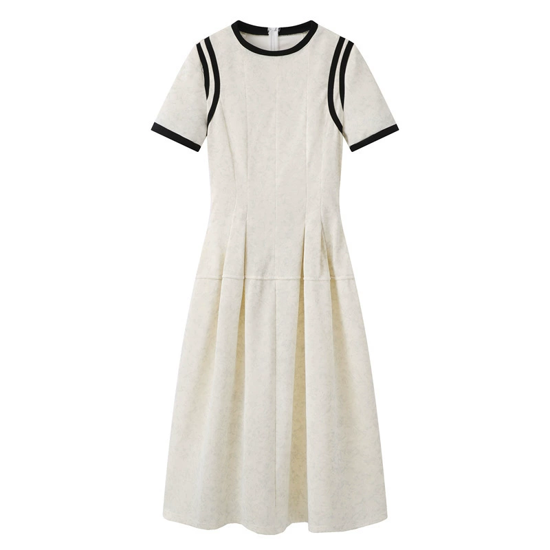 2025 весна и лето сшивание с короткими рукавами